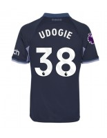 Tottenham Hotspur Destiny Udogie #38 Venkovní Dres 2023-24 Krátký Rukáv